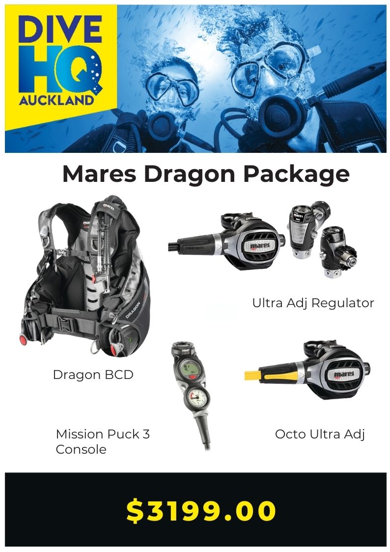 Mares Dragon Package
